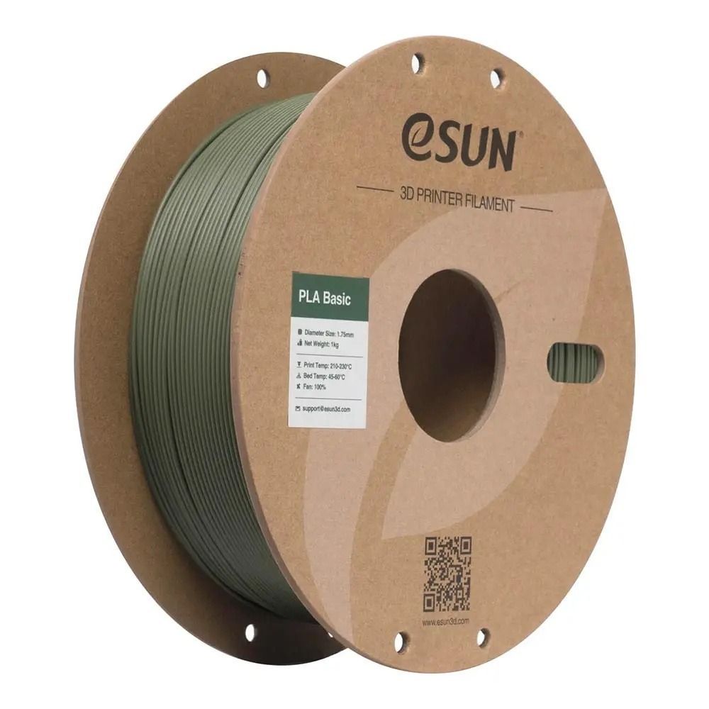 eSUN PLA BASIC - OIive Green - 1.75 - 1kg Filament