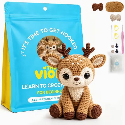 DIY Crochet Kit - Reindeer