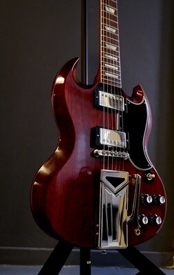 Gibson 60th Anniversary 1961 Les Paul SG Standard With Sideways Vibrola, Cherry Red