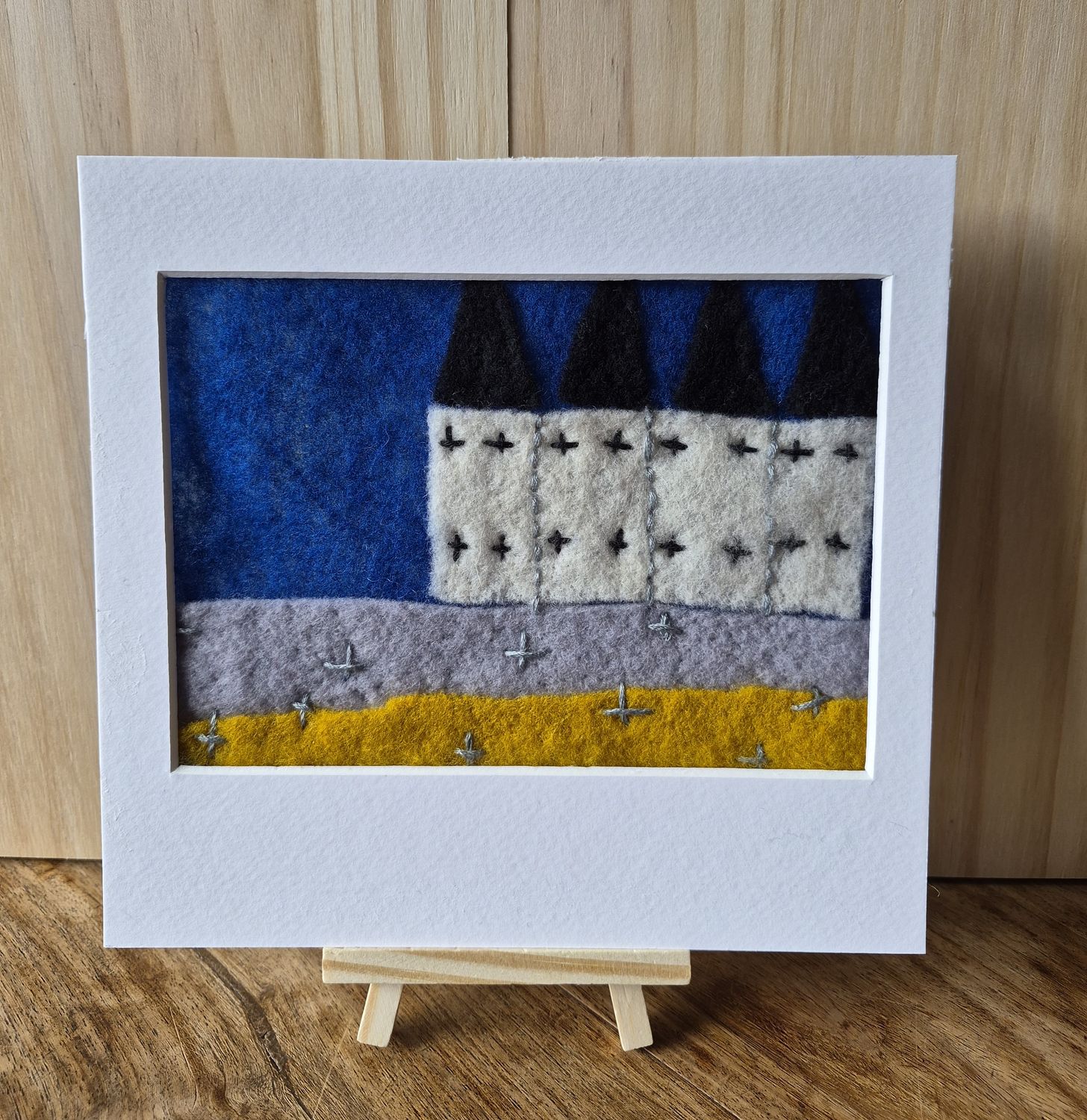Row of Houses Needle Felting Kit