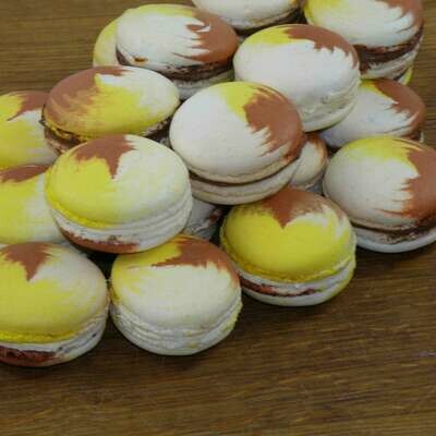 Dairy-free Macaroons (made with Coconut Butter) - gift box of 9 (select your choice of flavours)