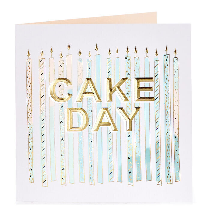 Birthday Card (blank inside): 16cm x 16cm