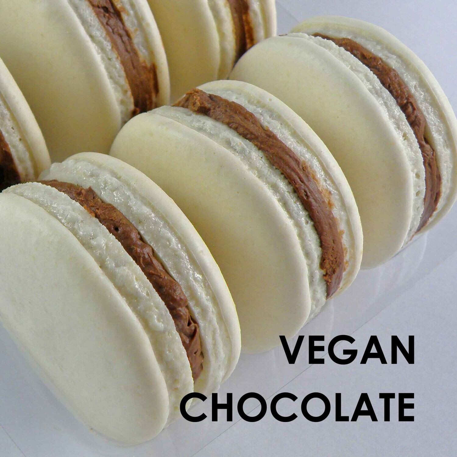 Vegan Macaroons (made with Aquafaba) - gift box of 20 (we select the flavours)