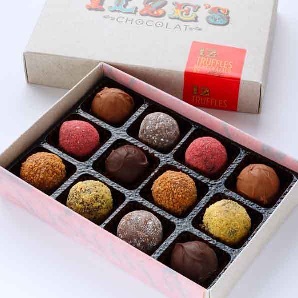 Gift Box of 12 Mixed Truffles Gift Box of 12 Mixed Truffles