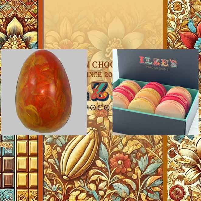 The Easter Gift with Artisan Macaroons