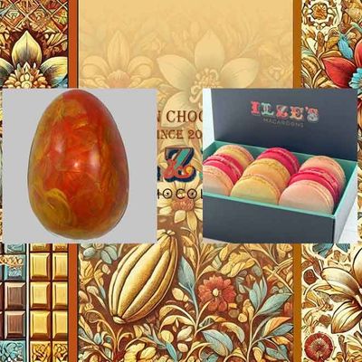 The Easter Gift with Artisan Macaroons The Easter Gift with Artisan Macaroons