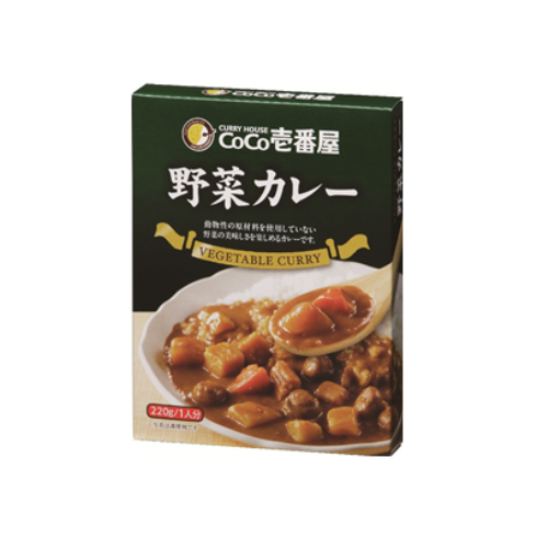 Coco Ichibanya, Retort Packed Curry, Vegetable, Medium Hot