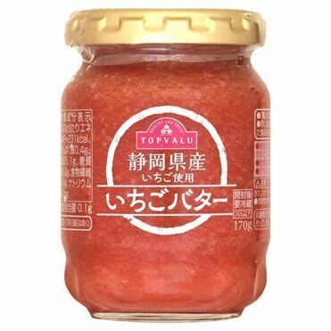 TopValu, Strawberry Butter, 170g, Bread Spread, Jam