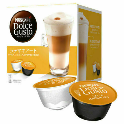 Nestle, Dolce Gusto, Coffee Capsule, Latte Macchiato, For 8 Cups