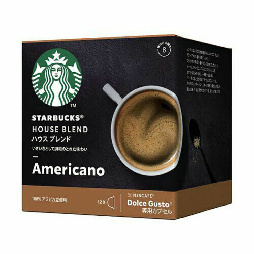 Nestle, Dolce Gusto, Coffee Capsule, Starbucks Americano, For 12 Cups