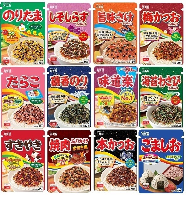 Marumiya &quot;Furikake&quot; Assortment 12 bags set
