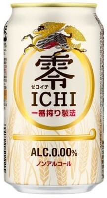 Kirin, Japanese Alcohol Free, Beer Taste Drink,  &quot;Zero Ichi&quot;, 350ml