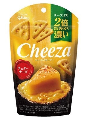 Glico &quot;Cheeza&quot;Cheddar Cheese&quot; 40g