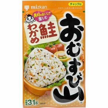 Mizkan &quot;Omusubiyama, Salmon and Wakame&quot; 13g