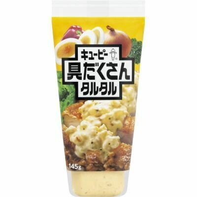 Kewpie Gudakusan Tartar Sauce, Large Cut Egg, 145g