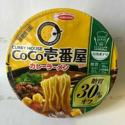 Acecook, &quot;Coco Ichiban Curry Ramen&quot; 167g  x 3 cups
