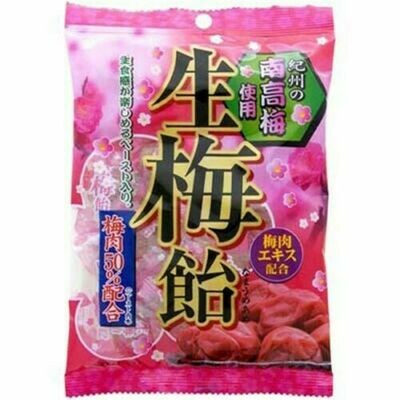Ribbon, Nama Ume Ame, Hard Candy, Sweet &amp; Sour Ume Plum, 90g