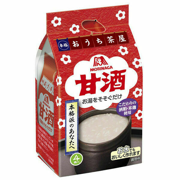 Morinaga,　Amazake, 4 packs in 1 bag, Freeze-dried Amazale