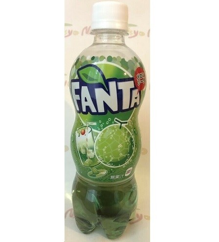 Fanta, Japan Limited, Melon Soda, 500ml