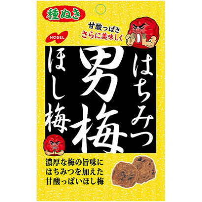 Nobel, Otokoume Hachimitsu Hoshi Ume, Dried Umeboshi, Honey Flavor, 20g, Small Pack