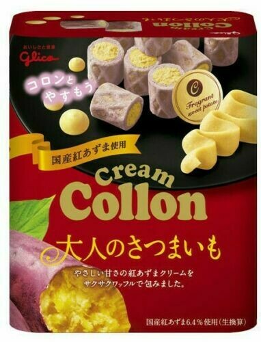 Glico &quot;Cream Collon, Sweet Potato&quot;, 48g