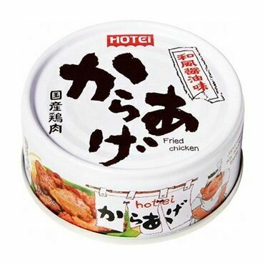 Hotei Canned Fried Chicken, Karaage, Soy Sauce, 45g