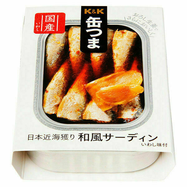 Kokubu, Kantsuma, Cooked Sardine with Soy Sauce &amp; Ginger,105g