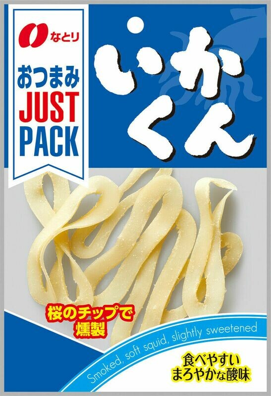 Natori, Just Pack &quot;Ikakun&quot; Smoked Soft Squid Strip, 16g,