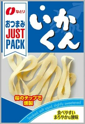 Natori, Just Pack &quot;Ikakun&quot; Smoked Soft Squid Strip, 16g,