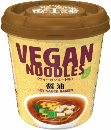 New Touch, Vegan Noodle, Soy Sauce Ramen, Japanese Ramen, Halal