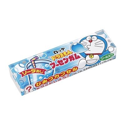 Lotte &quot;Doraemon Fusen Gum&quot;, 5 sheets, Soda Flavor