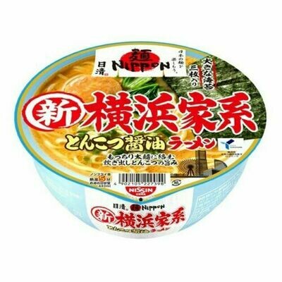 Nissin, Men Nippon, Yokohama Soy Sauce and Tonkotsu Ramen