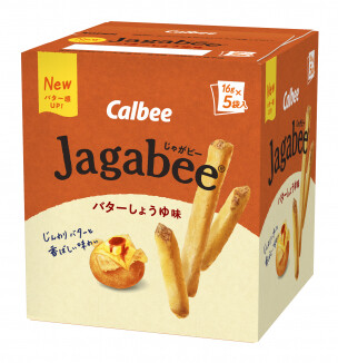 Calbee "Jagabee, Butter Soy Sauce Flavor", 80g