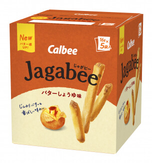 Calbee &quot;Jagabee, Butter Soy Sauce Flavor&quot;, 80g