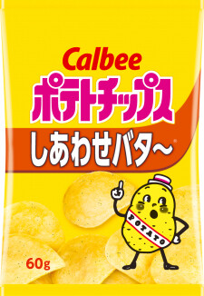 Calbee &quot;Potato Chips, Mild Butter Flavor&quot;, 60g,