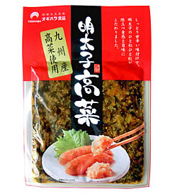 Ogihara, Mentaiko Takana Tsukemono, Pickled Leaf Vege with Cod Roe, 80g