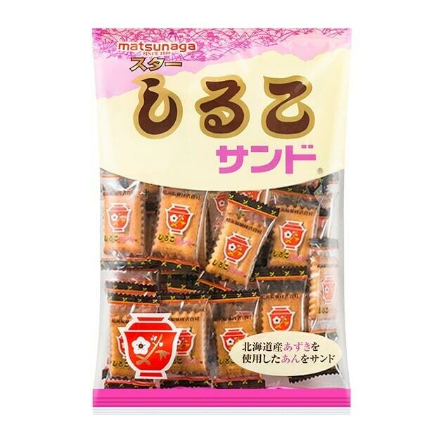 Matsunaga, Shiruko Sand, Azuki Flavor Biscuit, 160g, Japan