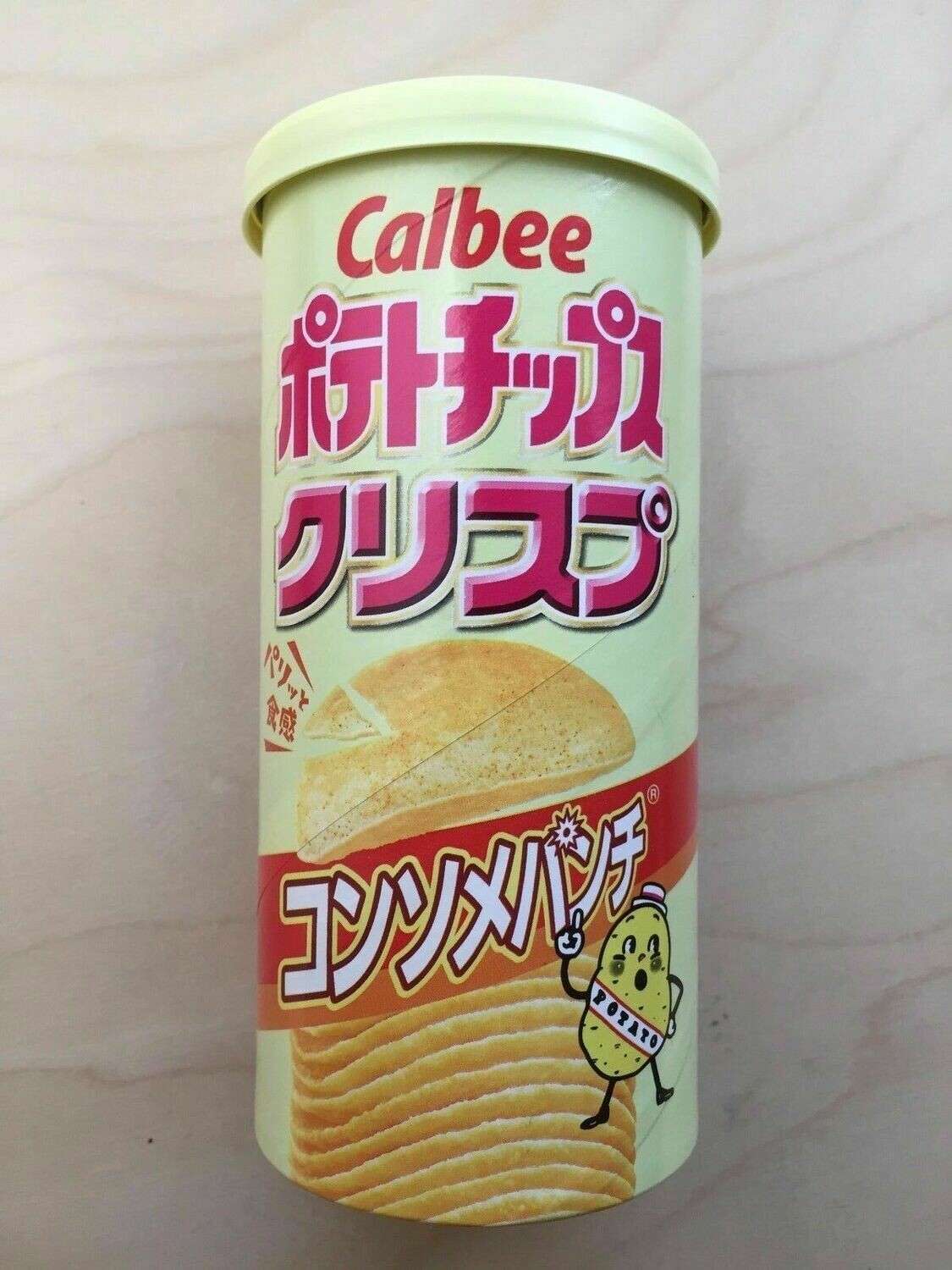 Calbee, Potato Chip Crisp, 50g, Consomme flavor