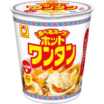 Maruchan, Hot Wonton, Bite-size Dumpling in Soy Sauce Soup,46g