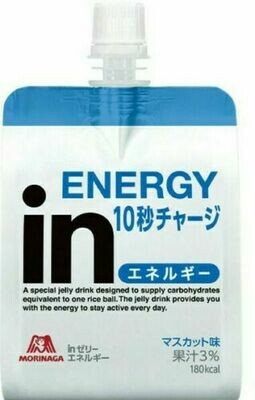 Morinaga, In Jelly Series, 180g in a Pack, Healthy Jelly with Nutrition,Energy
