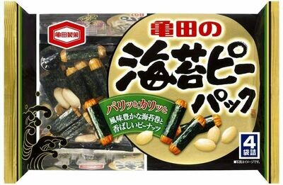 Kameda, &quot;Noripi pack&quot;, Rice Cracker with Nori, Peanuts