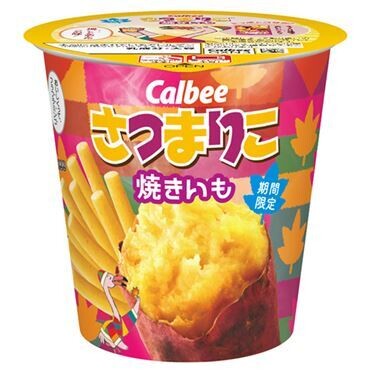 Calbee &quot;Jagariko, Satsumariko, Sweet Potato Flavor&quot;, 52g, Seasonal Limited