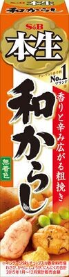 S&amp;B, Honnama, Wakarashi, Japanese Mustard Paste in Tube , 43g