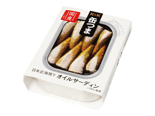 Kokubu, Kantsuma, Cooked Sardine in Olive Oil, 105g