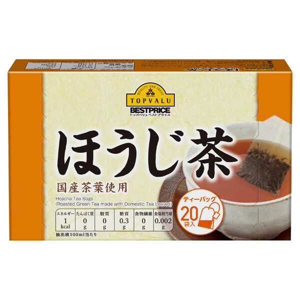 Top Valu &quot;Hojicha Tea bag&quot; 20 tea bags in 1 box