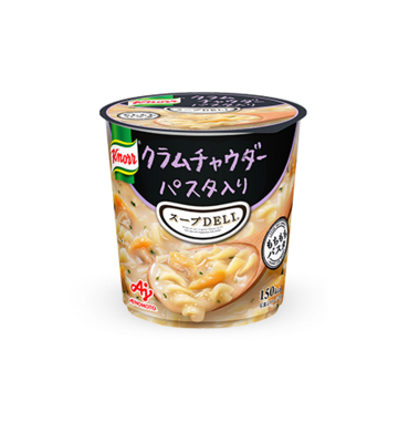 Ajinomoto, Knorr, Soup Deli Series, Instant Soup with Pasta, &quot;Clam Chowder&quot; ,38g