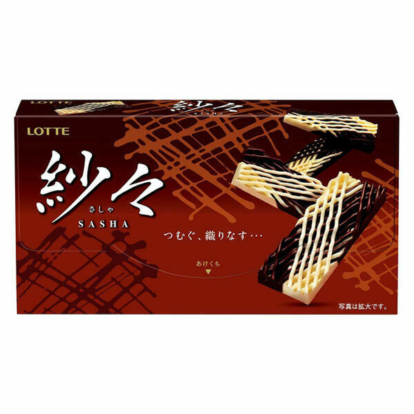 Lotte, Chocolate, Sasha, White &amp; Milk Choco, 69g