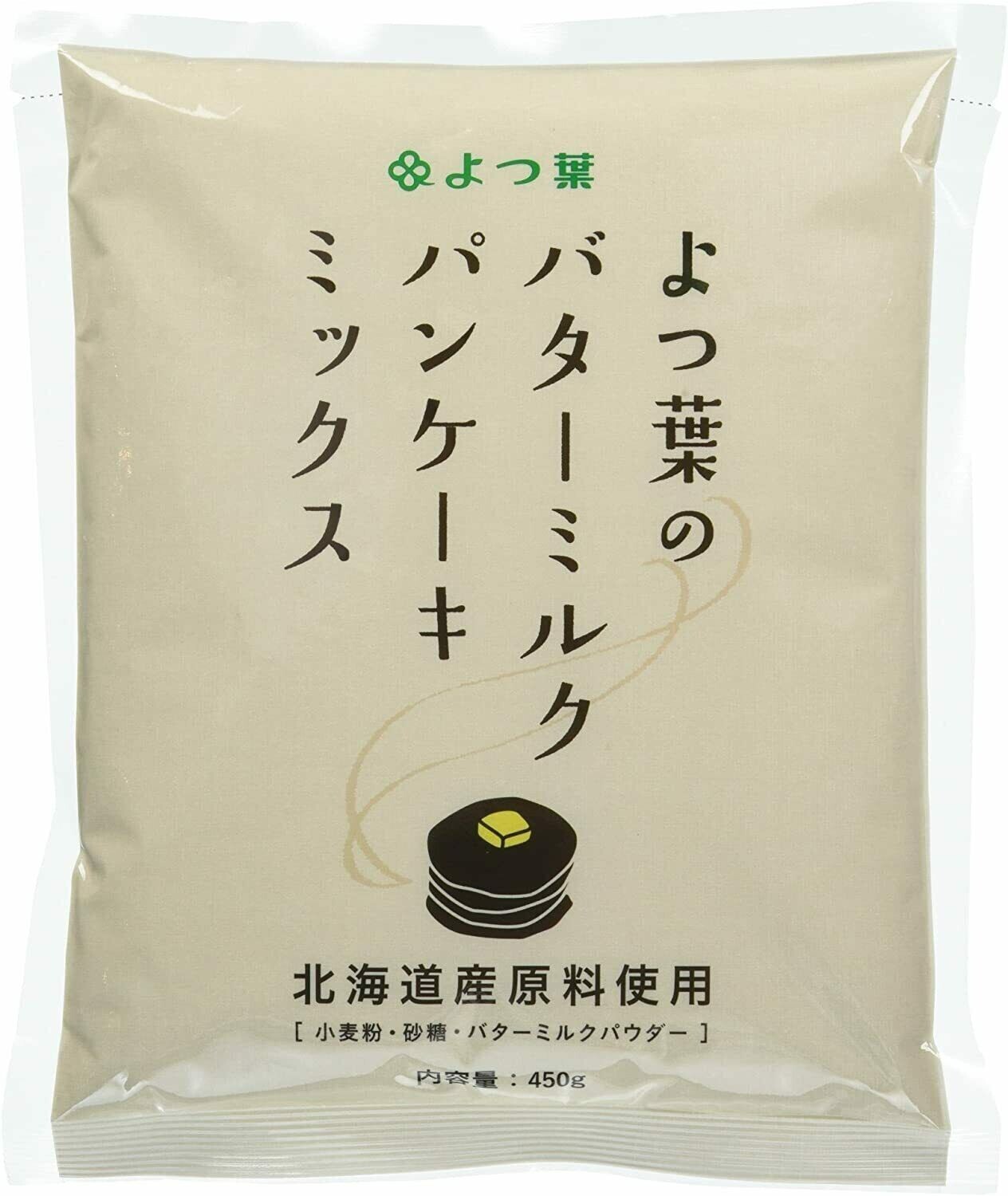 Yotsuba, Butter Milk Pancake Mix, Hokkaido, Ebetsu Seifun, 450g