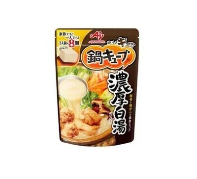 Ajinomoto, Nabe Cube, Soup Cube,&quot;Rich Chicken &amp; Pork&quot;