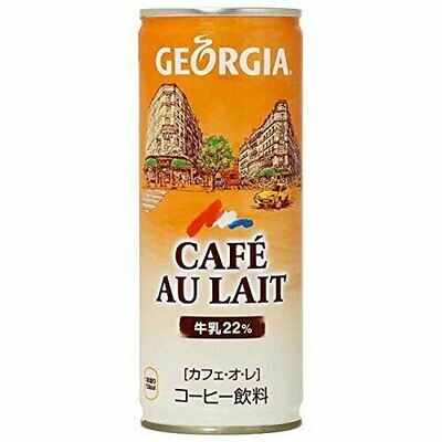 Coca-Cola Japan, Georgia Cafe Au Lait 250ml x 30 Cans